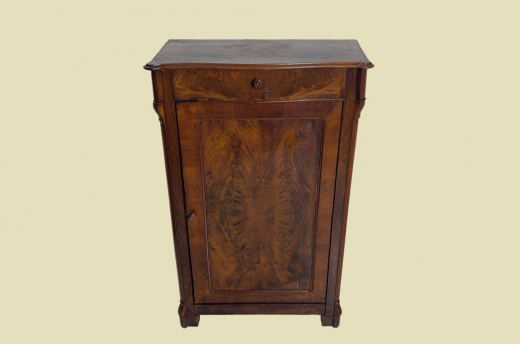 1840er Vertiko ANTIK Louis Philippe Mahagoni VINTAGE Schrank Kommode von 1840