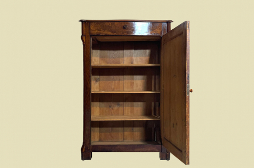 1840er Vertiko ANTIK Louis Philippe Mahagoni VINTAGE Schrank Kommode von 1840