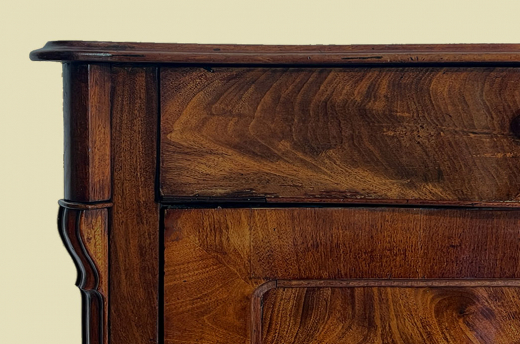 1840er Vertiko ANTIK Louis Philippe Mahagoni VINTAGE Schrank Kommode von 1840