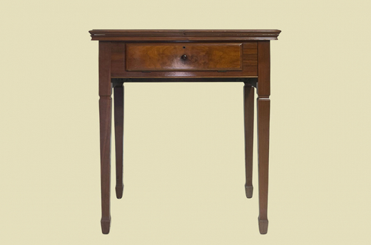 Edler 1920er ANTIK Jugendstil Tisch VINTAGE Mahagoni Schreib Beistell Tisch von 1920