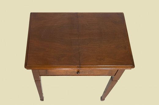 Edler 1920er ANTIK Jugendstil Tisch VINTAGE Mahagoni Schreib Beistell Tisch von 1920