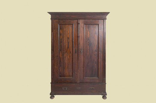 Großer 1920er Kleiderschrank ANTIK Jugendstil VINTAGE Steck Schrank von 1920