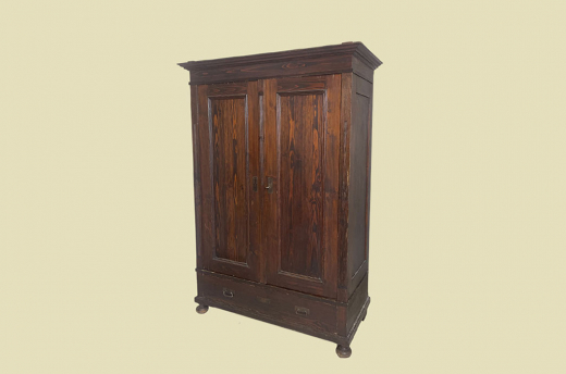 Großer 1920er Kleiderschrank ANTIK Jugendstil VINTAGE Steck Schrank von 1920