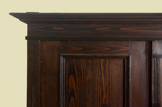 Großer 1920er Kleiderschrank ANTIK Jugendstil VINTAGE Steck Schrank von 1920