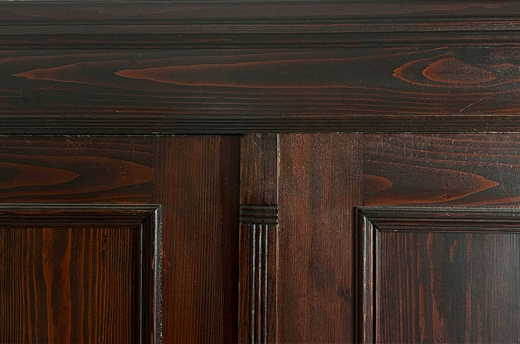 Großer 1920er Kleiderschrank ANTIK Jugendstil VINTAGE Steck Schrank von 1920