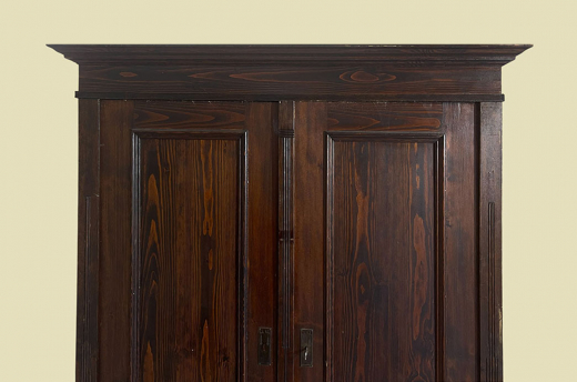 Großer 1920er Kleiderschrank ANTIK Jugendstil VINTAGE Steck Schrank von 1920