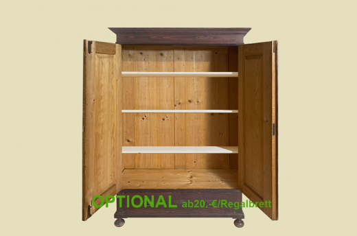 Großer 1920er Kleiderschrank ANTIK Jugendstil VINTAGE Steck Schrank von 1920