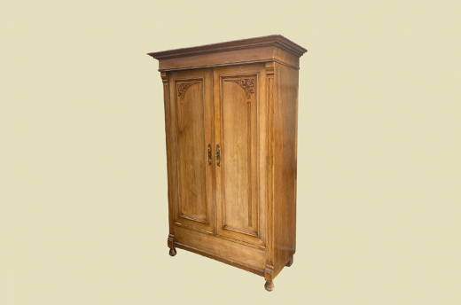1920er Kleiderschrank ANTIK Jugendstil VINTAGE Lebensbaum Schrank von 1920