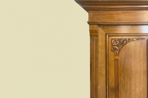 1920er Kleiderschrank ANTIK Jugendstil VINTAGE Lebensbaum Schrank von 1920