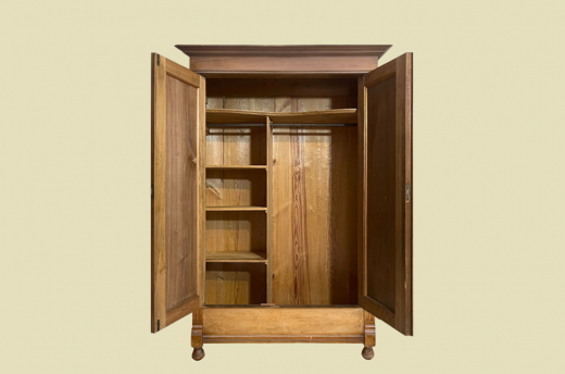 1920er Kleiderschrank ANTIK Jugendstil VINTAGE Lebensbaum Schrank von 1920