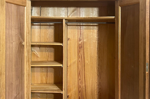 1920er Kleiderschrank ANTIK Jugendstil VINTAGE Lebensbaum Schrank von 1920