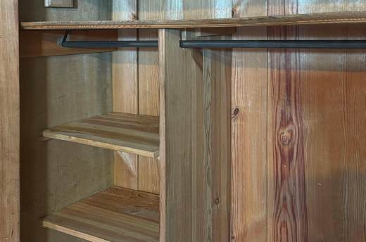 1920er Kleiderschrank ANTIK Jugendstil VINTAGE Lebensbaum Schrank von 1920