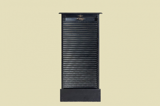 1920er Rolladenschrank ANTIK Jugendstil VINTAGE Art Deco Notenschrank von 1920
