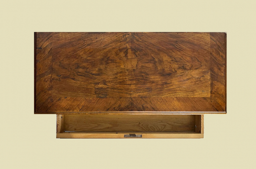 1880er Kommode ANTIK Gründerzeit VINTAGE Nußbaum Halbschrank Schrank von 1880