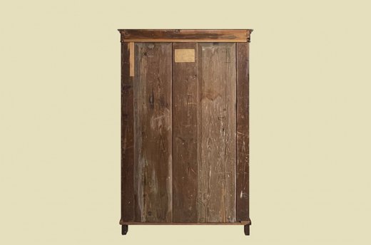 ANTIK Schrank Biedermeier VINTAGE Mahagoni Wäsche Kleiderschrank von 1820