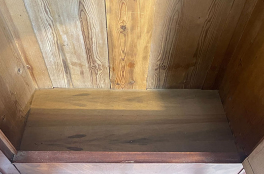 ANTIK Schrank Biedermeier VINTAGE Mahagoni Wäsche Kleiderschrank von 1820