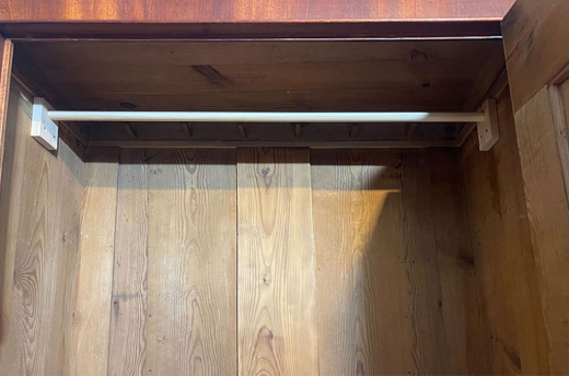 ANTIK Schrank Biedermeier VINTAGE Mahagoni Wäsche Kleiderschrank von 1820