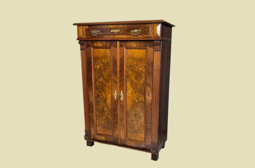 Vertiko ANTIK Gründerzeit VINTAGE Nußbaum Kommode Schrank von 1880