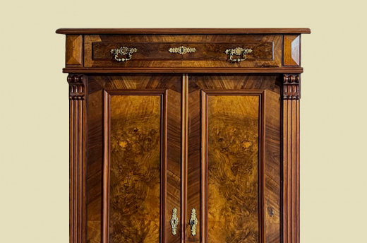 Vertiko ANTIK Gründerzeit VINTAGE Nußbaum Kommode Schrank von 1880