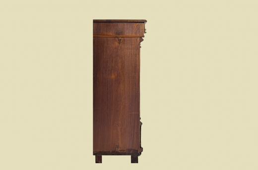 Vertiko ANTIK Gründerzeit VINTAGE Nußbaum Kommode Schrank von 1880
