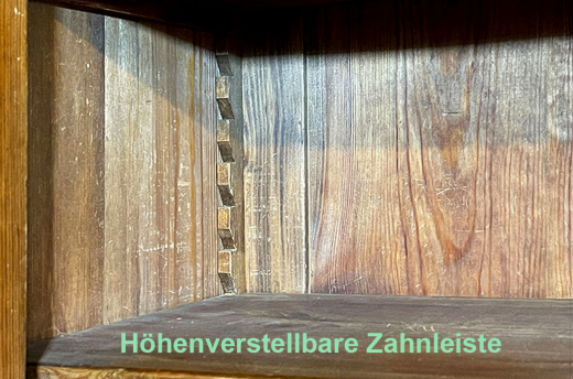 Vitrine ANTIK Gründerzeit VINTAGE Nußbaum Bücher Säulen Schrank von 1880
