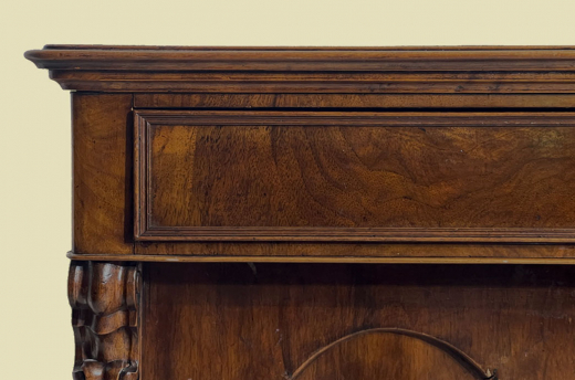 Große 90cm Kommode ANTIK Biedermeier VINTAGE Mahagoni Halbschrank von 1820