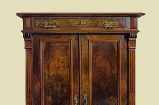 Vertiko ANTIK Gründerzeit VINTAGE Nußbaum Kommode Schrank von 1880