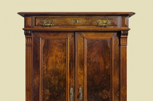 Vertiko ANTIK Gründerzeit VINTAGE Nußbaum Kommode Schrank von 1880