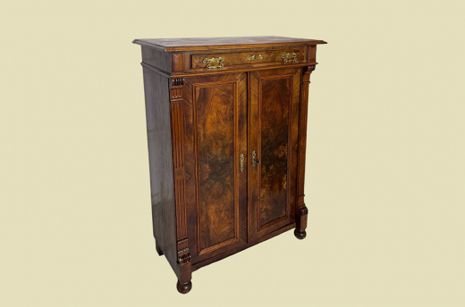 Vertiko ANTIK Gründerzeit VINTAGE Nußbaum Kommode Schrank von 1880