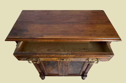 Vertiko ANTIK Gründerzeit VINTAGE Nußbaum Kommode Schrank von 1880