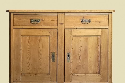 Große Kommode ANTIK Jugendstil VINTAGE Weichholz Anrichte Buffet Sidebord von 1920