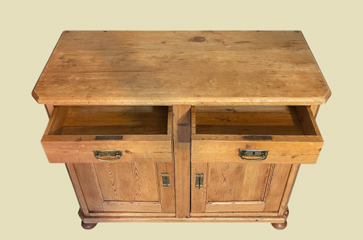 Große Kommode ANTIK Jugendstil VINTAGE Weichholz Anrichte Buffet Sidebord von 1920
