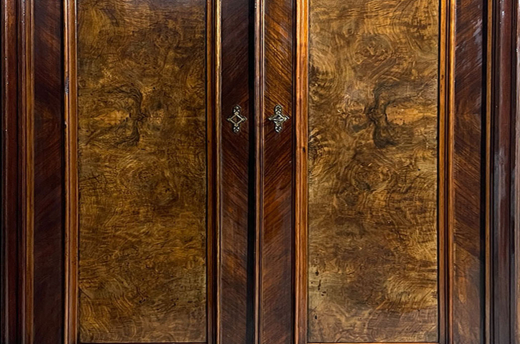 Kleiderschrank ANTIK Gründerzeit VINTAGE Nußbaum Schrank von 1880