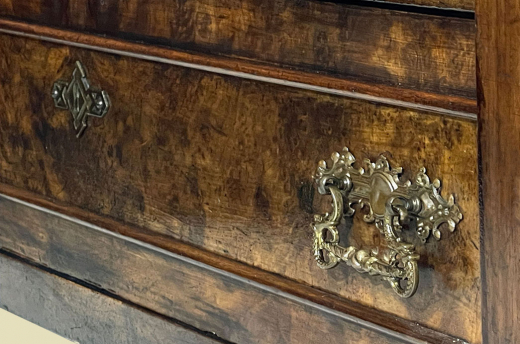 Kleiderschrank ANTIK Gründerzeit VINTAGE Nußbaum Schrank von 1880