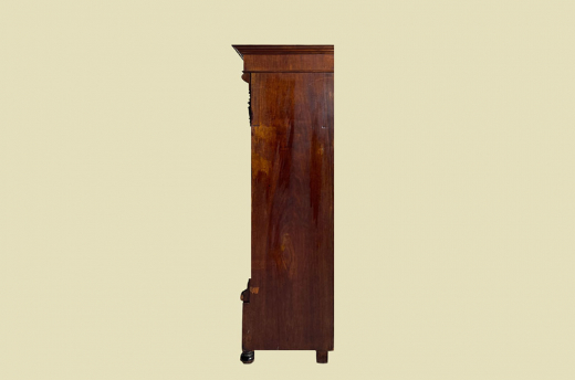 Kleiderschrank ANTIK Gründerzeit Nußbaum VINTAGE Schrank von 1880
