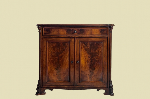 Kommode ANTIK Biedermeier VINTAGE Mahagoni Halbschrank von 1820