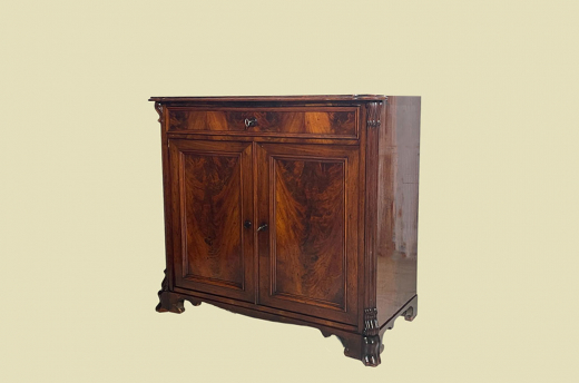 Kommode ANTIK Biedermeier VINTAGE Mahagoni Halbschrank von 1820