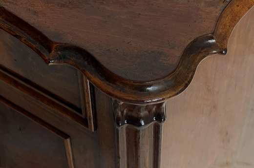 Kommode ANTIK Biedermeier VINTAGE Mahagoni Halbschrank von 1820