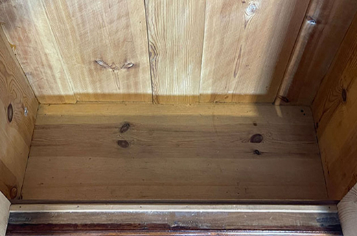 Kleiderschrank ANTIK Gründerzeit VINTAGE Nußbaum Säulen Schrank von 1880
