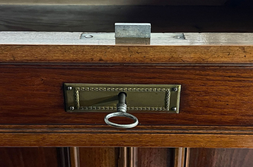 Vertiko ANTIK Jugendstil VINTAGE Lebensbaum Kommode Schrank von 1920