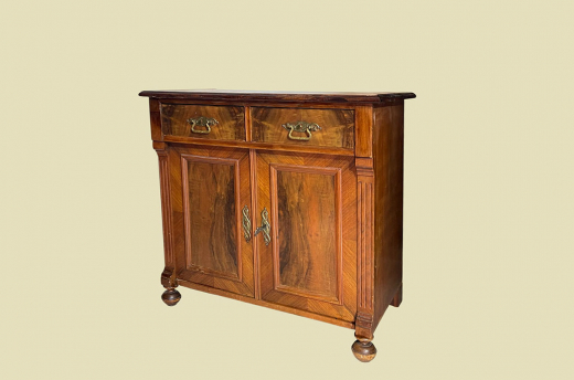 Kommode ANTIK Gründerzeit VINTAGE Nußbaum Halbschrank Schrank von 1880