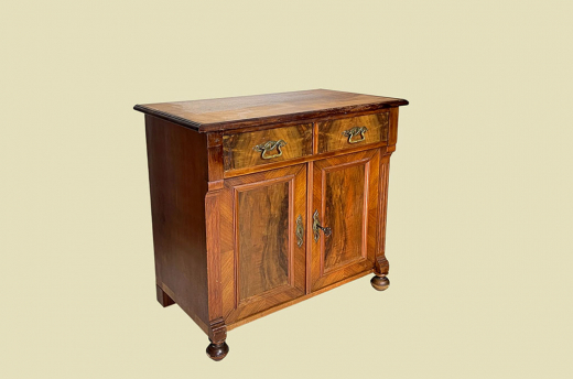 Kommode ANTIK Gründerzeit VINTAGE Nußbaum Halbschrank Schrank von 1880