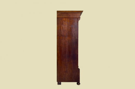 Kleiderschrank ANTIK Gründerzeit Nußbaum VINTAGE Schrank von 1880