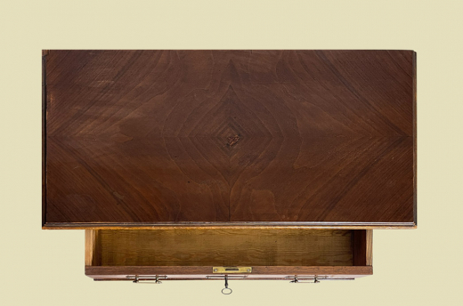 Kommode ANTIK Gründerzeit VINTAGE Nußbaum Halbschrank Schrank von 1880