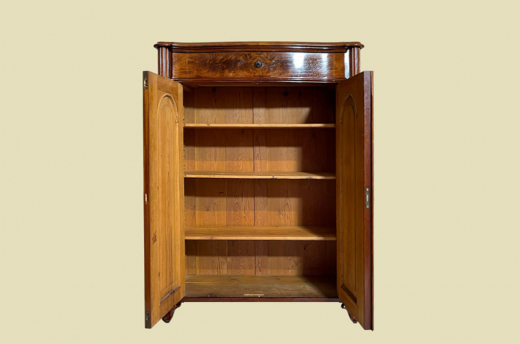 Edel Vertiko ANTIK Louis Philippe Mahagoni VINTAGE Schrank Kommode von 1840