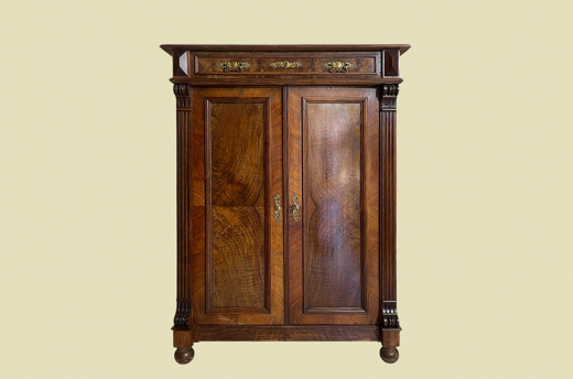 Vertiko ANTIK Gründerzeit VINTAGE Nußbaum Kommode Schrank von 1880