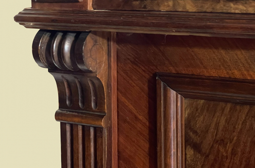 Vertiko ANTIK Gründerzeit VINTAGE Nußbaum Kommode Schrank von 1880