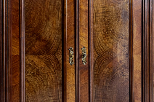 Vertiko ANTIK Gründerzeit VINTAGE Nußbaum Kommode Schrank von 1880