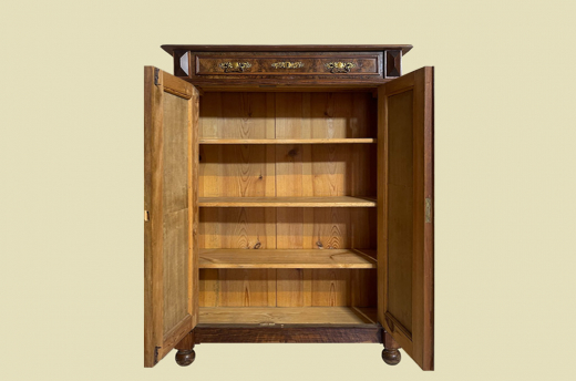 Vertiko ANTIK Gründerzeit VINTAGE Nußbaum Kommode Schrank von 1880