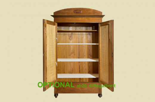 Kleiderschrank ANTIK Jugendstil VINTAGE Nußbaum Schrank von 1920